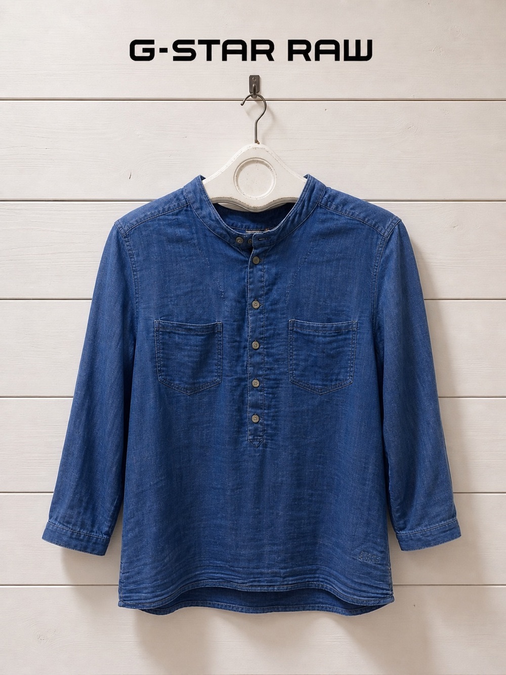 G-Star RAW lightweight blue blouse, size S